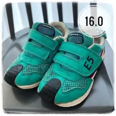 【16.0センチ】ターコイズ E5 スニーカー IFME