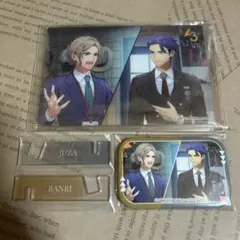 A3 エースリー 摂津万里 兵頭十座 ファミマ アクリルパネル 缶バッジ