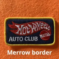 A2284 米国　Hot Wheels Club 刺繍ワッペン　アイロ　アメカジ