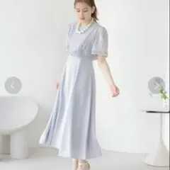 新品タグ付き　WILLSELECTION レイヤード風レースドッキングワンピース