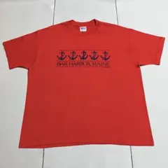 Hanes USA製 90s「BAR HARBOR, MAINE」Tシャツ XL