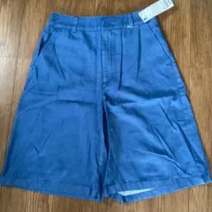 GU コットンバミューダパンツ ブルー Mサイズのサムネイル
