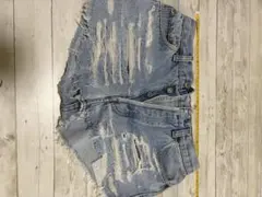Levi's デニム ショートパンツ ダメージ加工