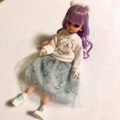 作家様メイク済 カスタムリカちゃん ちいかわ衣装 オビツ22カスタムドール