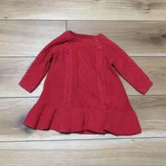 《 babyGAP 》 ベビー服　80サイズ　ワンピース　ニット