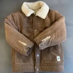 ZARA 98cm リバーシブルコーデュロイジャケット