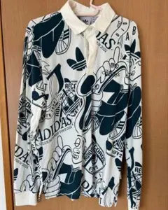 adidas レジャー ラグビーポロシャツ オリジナルス ポロシャツ