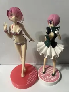 Re:ゼロから始める異世界生活 ラム フィギュア 2体まとめ売り