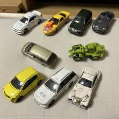 ミニカーセット 訳アリ9台 多様な車種