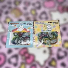 y*.様 正規品 んぽちゃむ フレークステッカー シール おぱんちゅうさぎ