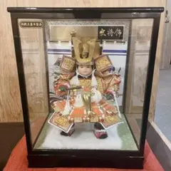 美品 【伝統工芸士 白石一敏作】博多人形『熊野 舞』 ガラスケース付き 博多人形 熊野 白石一敏作 ガラスケース付 在銘 日本人形 伝統工芸