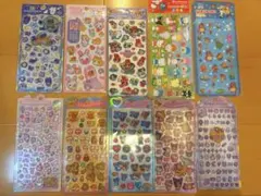 【正規品】ボンボンドロップ・うるちゅるシールなど10枚セット