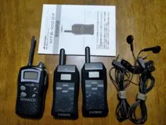 KENWOOD UBZ-LF9 DEMITOSS 特小トランシーバー 4つセット - メルカリ