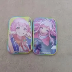 プロセカ　えむ　スクエア　缶バッジ　セット　特訓前　特訓後