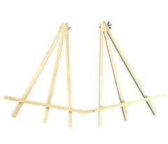 ミニ木製小型イーゼル2個セット