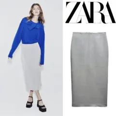 ZARA ZW ラインストーンペンシルスカート