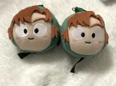 忍たま乱太郎 善法寺伊作 フェイスバッジ2点