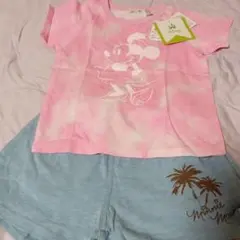 Disney ミニーマウス Tシャツ ショートパンツ セット 110のサムネイル