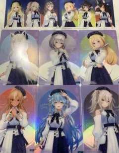 10枚セット ホロライブ オーロラクリアカード セット