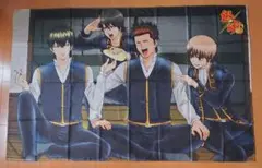 銀魂 　真選組　土方　沖田　デラックスマルチクロス 170cm x 110cm