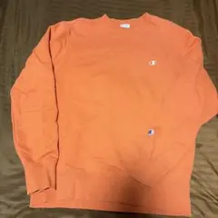 Champion オレンジ トレーナー Lサイズ