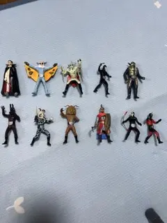 仮面ライダー ショッカー怪人ミニフィギュア 11体セットのサムネイル