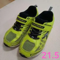 21.5cm SHUNSOKU キッズシューズ イエロー