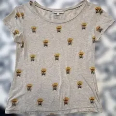 PAUL & JOE SISTER 犬柄 半袖Tシャツ グレー サイズ1のサムネイル