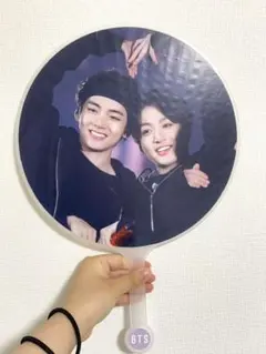 BTS グクテテ JUNGKOOK V うちわ マスター