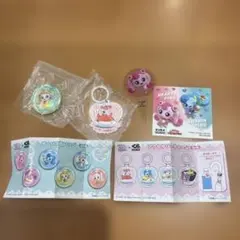 ◇キャッチ！ティニピン×くら寿司◇ハチュピン アクセサリーチャーム 4点セット
