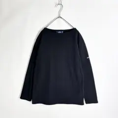 SAINT JAMES Ouessant 長袖カットソー ブラック T7 - メルカリ