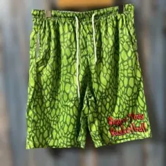 バスケパンツ　グリーンパンツ　NBA ストリート