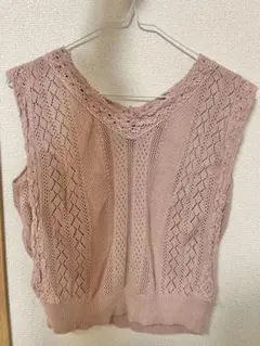 未使用 Heather ベスト フリーサイズ