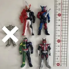 仮面ライダー フィギュアセット 4体