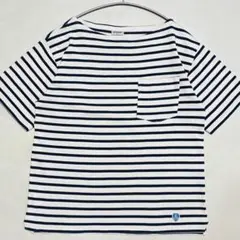 ORCIVAL オーシバル コットンロード ポケット付き 半袖 バスクシャツのサムネイル