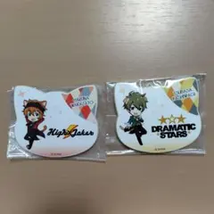 ナンジャタウン　缶バッジ2個セット