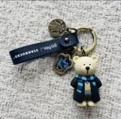 海外限定　スターバックス　ハリーポッター　ベアリスタ　キーチェーン Starbucks ハリーポッター ベアリスタ キーホルダー レイブンクロー