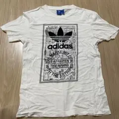 adidas originals ロゴTシャツ　半袖Tシャツ