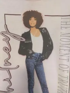 Whitney Houston ワールドツアーTシャツ 1987年のサムネイル