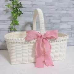 かご・バスケット（大）　結婚式やイベントで配るプチギフト入れ等に