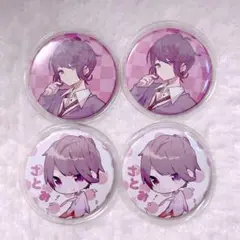 すとめも4 缶バッジ さとみ