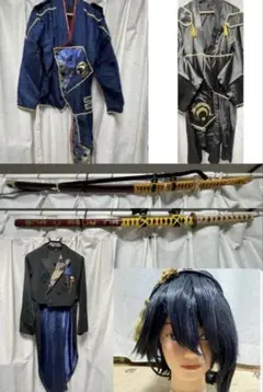 コストモ製 刀剣乱舞 山姥切国広 コスプレ衣装 初 ウィッグ付き - メルカリ