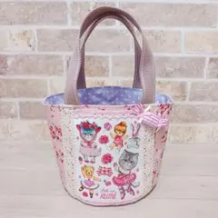 コヤンイサムチョン•トートバッグ•バケツ型トートバッグ•ハンドメイド•ルミちゃん