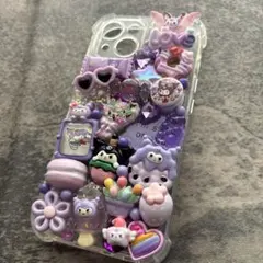 ドラえもん デコ iPhoneケース ピンク - メルカリ