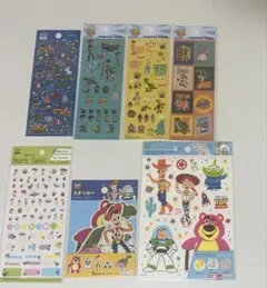 トイストーリーシール ７点セット