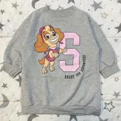 100 キッズ パウパトロール ワンピース トレーナー