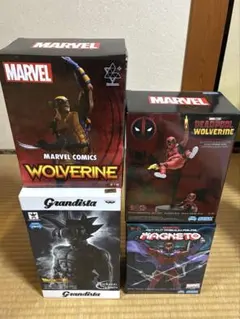 MARVEL フィギュア 4種 ヴェノム ロキ ソー ブラックパンサー ロケット