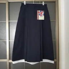 未使用★HK WORKS LONDON★ペチコート風 タック プリーツ スカート