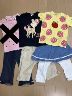 MIKIHOUSE トップス&ボトムス 5点セット まとめ売り 100