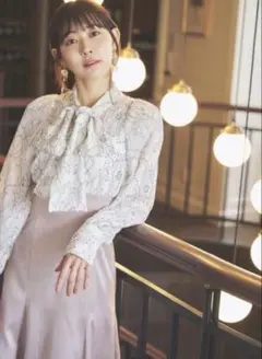 MERCURY DUO 異素材ドッキングマーメイドワンピース　渡辺美優紀コラボ